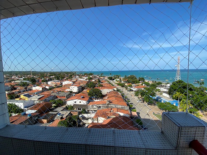 Lindo Flat Mar Azul em São José da Coroa Grande, Pernambuco