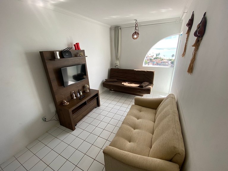 Lindo Flat Sanzé em São José da Coroa Grande, Pernambuco