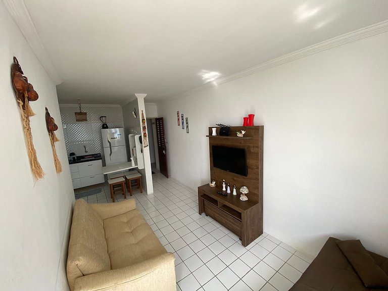 Lindo Flat Sanzé em São José da Coroa Grande, Pernambuco