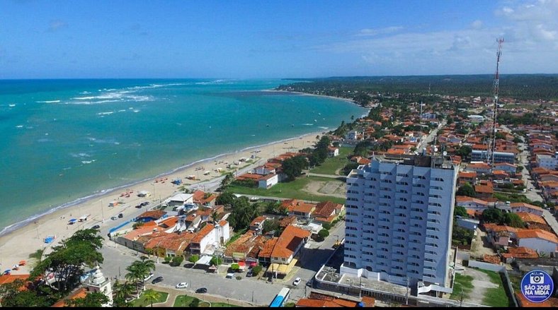 Lindo Flat Verde Mar em São José da Coroa Grande, Pernambuco